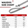 Recycled Cotton Dog Leash 1in x 6 Ft  Eco Friendly Collar for Small Medium & Large Dogs Reflective Dog Leash Strong Leashes for Large Breed Dogs Puppy