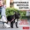 Recycled Cotton Dog Leash 10 Ft Eco Friendly Collar for Small Medium Large Dogs Reflective Strong Leashes for Large Breed Dogs Puppy