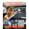 Dog Car Barrier, 46" Wide Car Divider for Cargo Area, Vehicle Pet Barrier with See Through Net Mesh