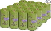 Lavender Scented  Dog Poop Bags Rolls Leakproof
