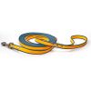Durable material New style two-color training rope Tangle-free Soft on pet 4.92FT Obedience training Daily walk training Park training  Evening/early